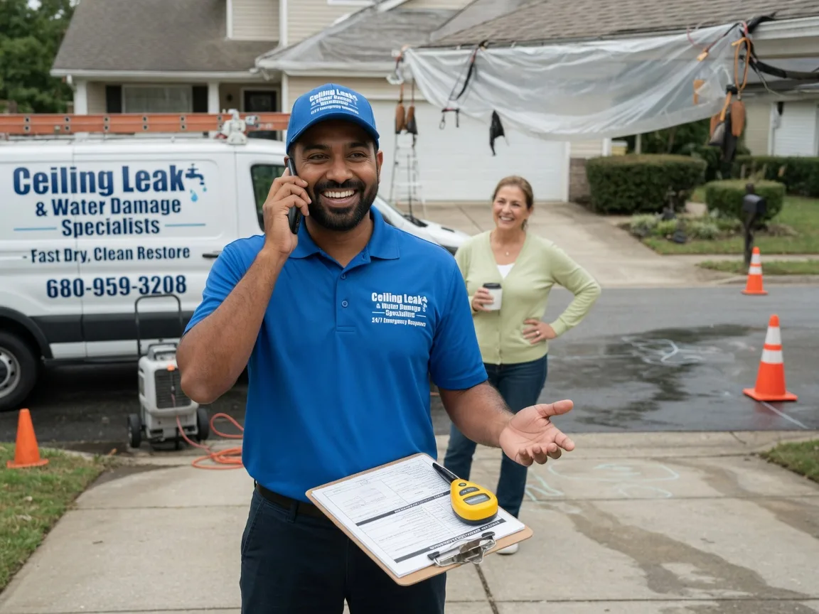 Ceiling Leak Cleanup Solomon, KS FAQs